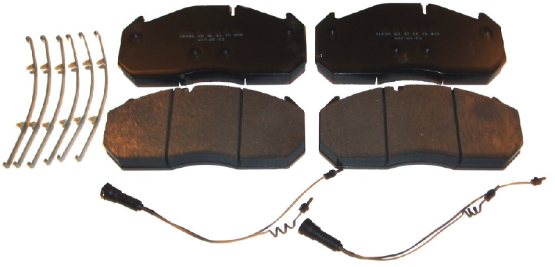 SKIVBROMSBELÄGGSATS 4 BEL/STS