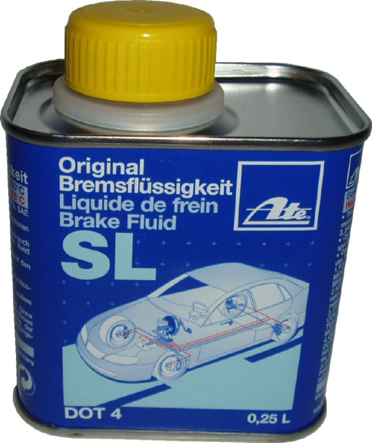 ATE BROMSVÄTSKA DOT4 SL 0,25L