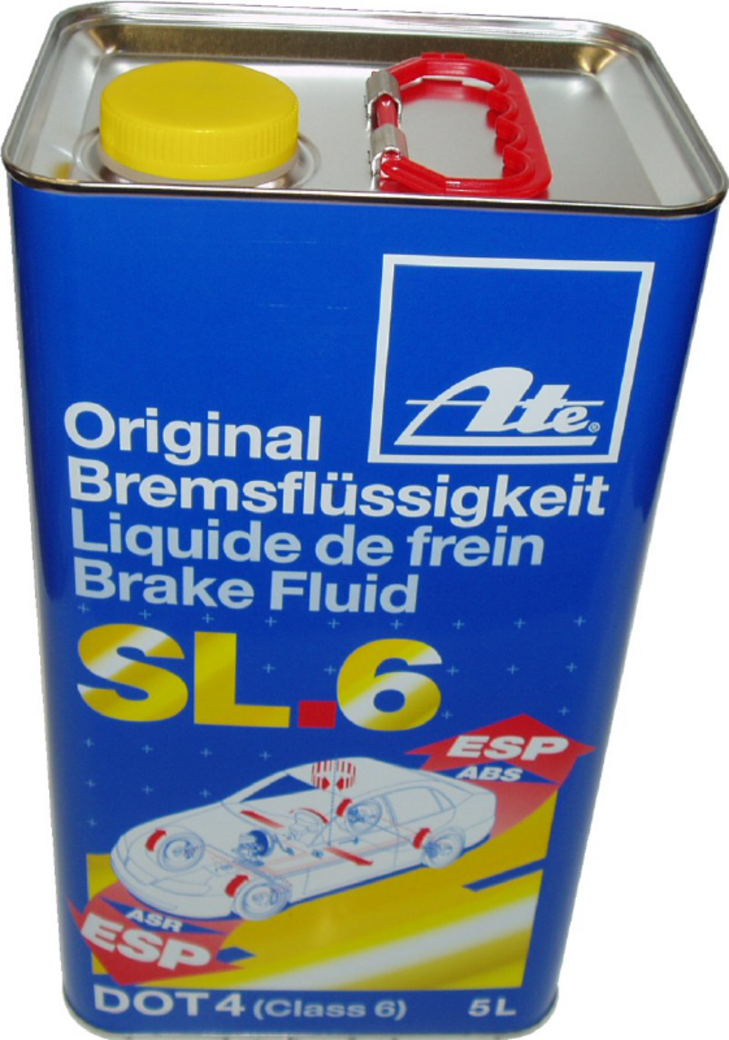 ATE BROMSVÄTSKA SL.6 DOT4  5L