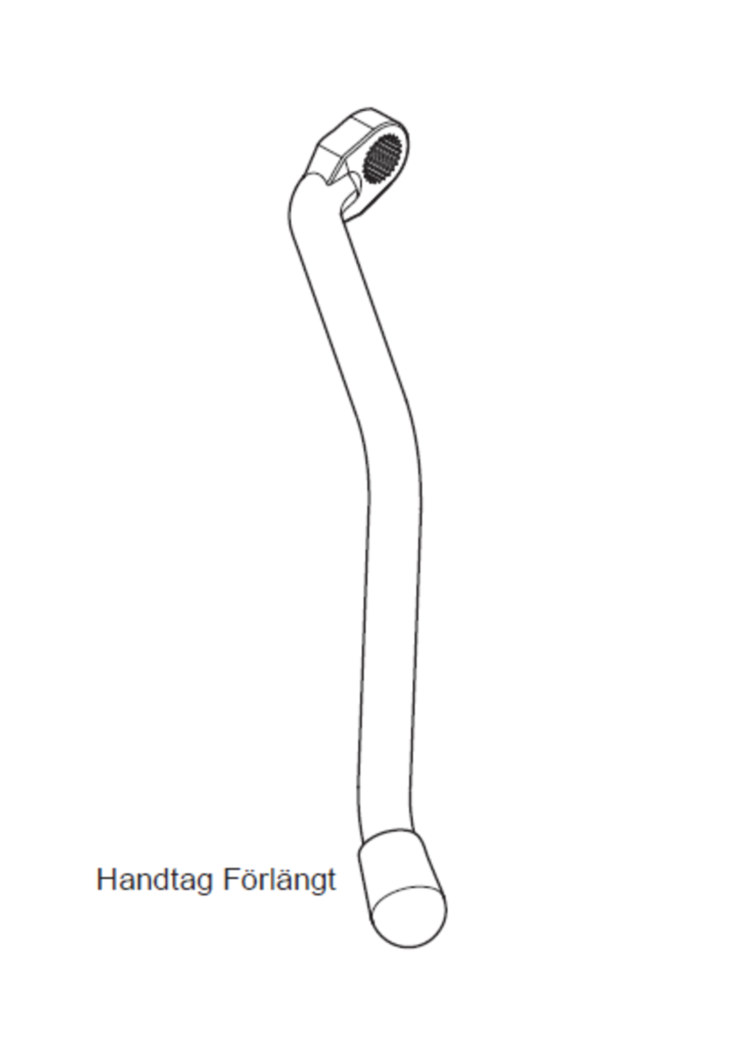 Handtag förlängt, version 3.0