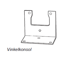 Vinkelkonsol Elkontakt 14