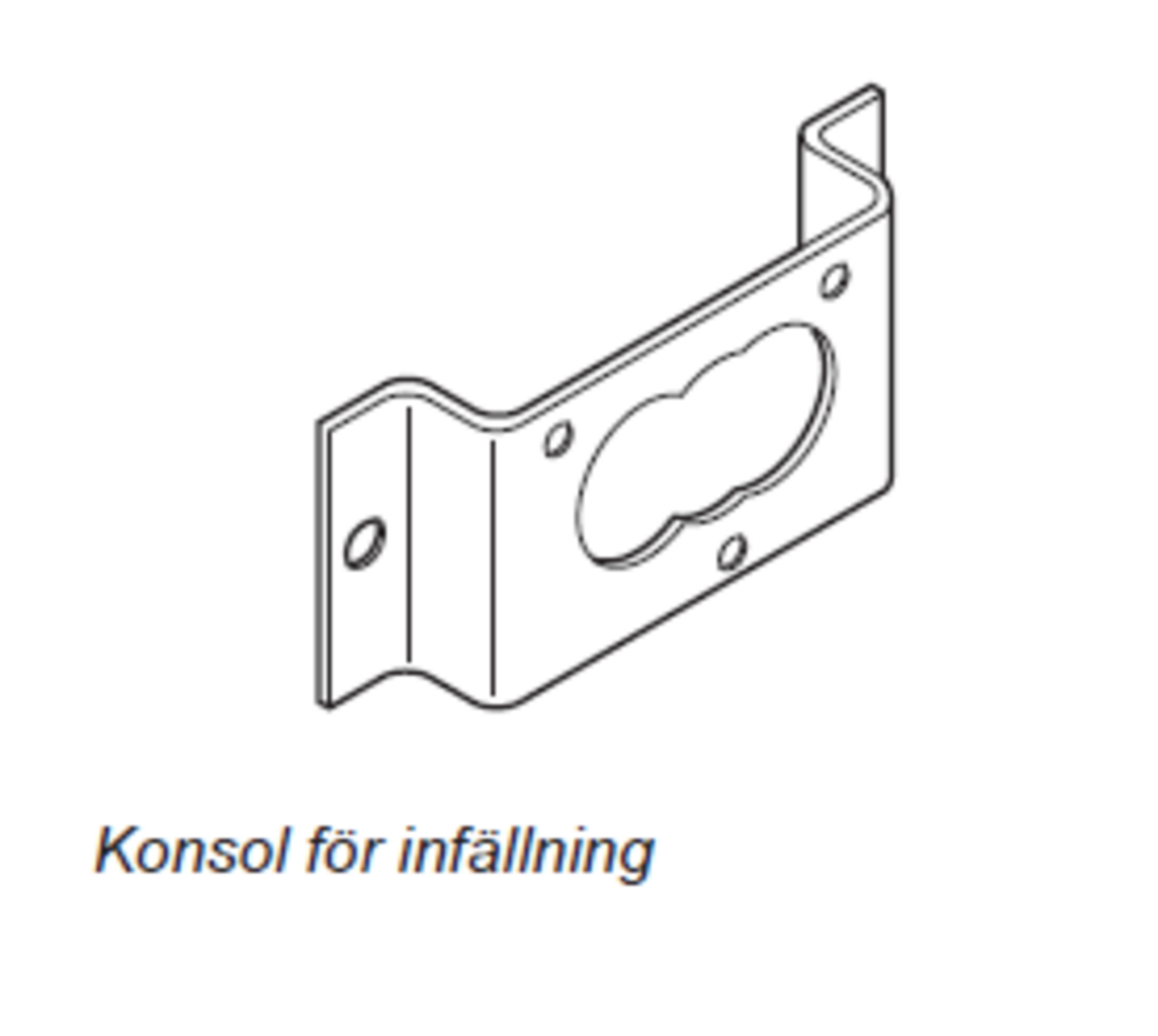 Försänkt Konsol Elkontakt 14
