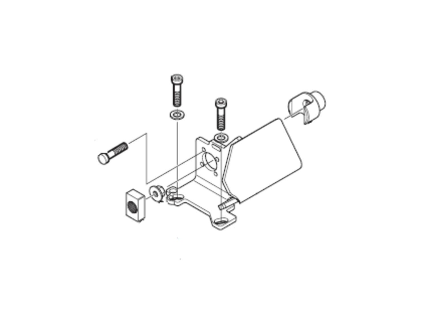Luftservo konsol sats, version