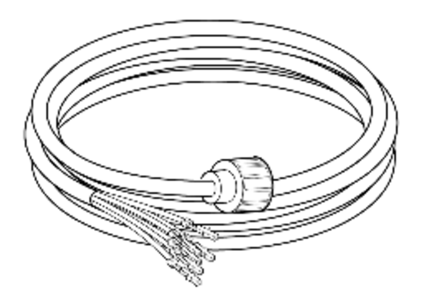 Kablage 12 m med DIN-kontakt