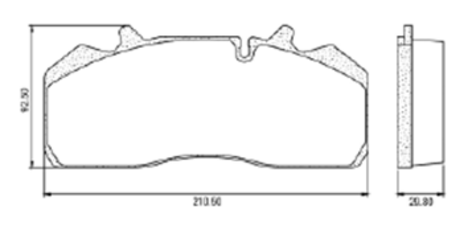 **SKIVBROMSBELÄGGSATS