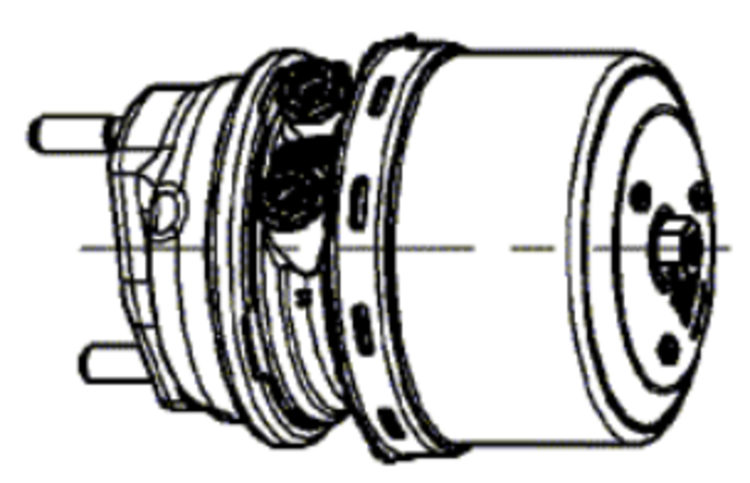FJÄDERBROMSCYLINDER 24/30