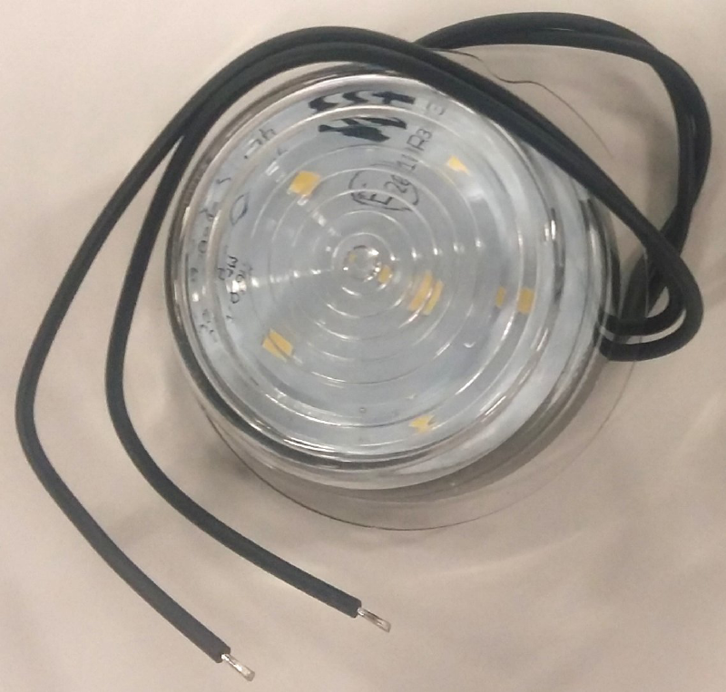 **SIDOMARKERINGSLAMPA VIT LED RU